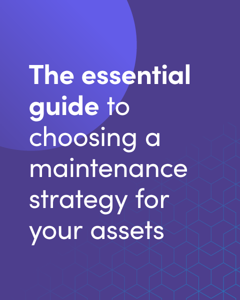 The essential guide to choosing a maintenance strategy for your assets graphic