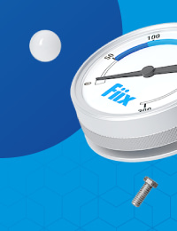 Fiix branded speedometer