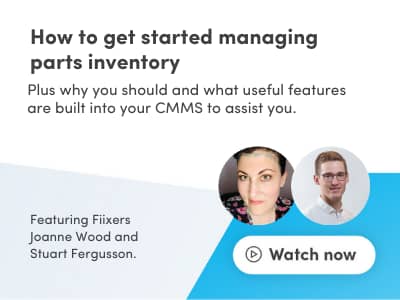 How to get started with managing parts inventory