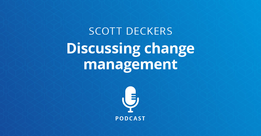 Discussing change management